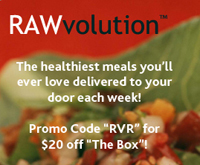 $20 Off “The Box” From Rawvolution